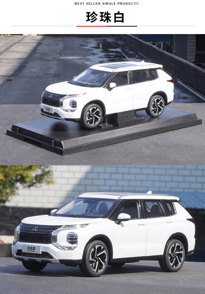 original factory 1:18 GAC Mitsubishi OUTLANDER 2023 alloy simulation car model for collection