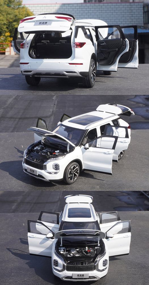 original factory 1:18 GAC Mitsubishi OUTLANDER 2023 alloy simulation car model for collection