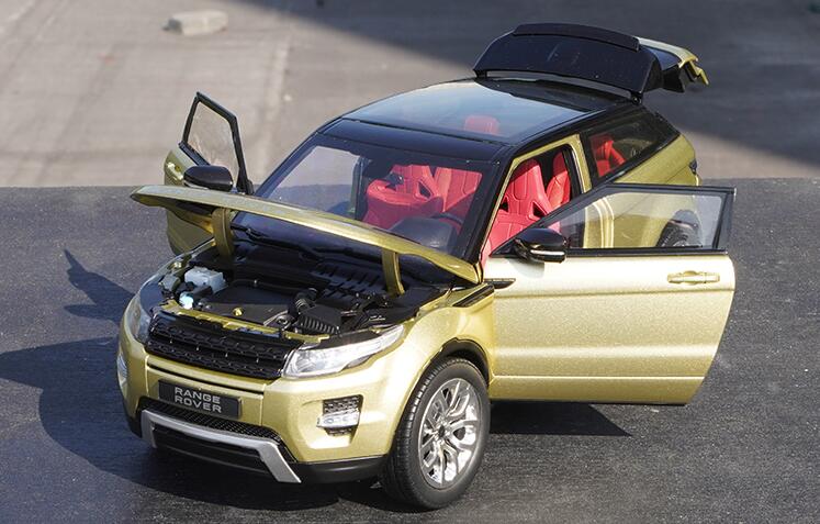 1:18 GTA Land rover Aurora car model Evoque off-road vehicle Range rover Alloy scale car model