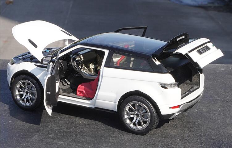 1:18 GTA Land rover Aurora car model Evoque off-road vehicle Range rover Alloy scale car model