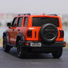 Original factory 1:18 Great Wall tank 300 hardcore SUV Bluetooth Diecast remote control car model for gift, collection