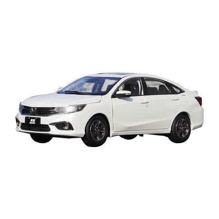 Original White brand new 1:18 HONDA ENVIX alloy car model miniature for gift, collection, toys