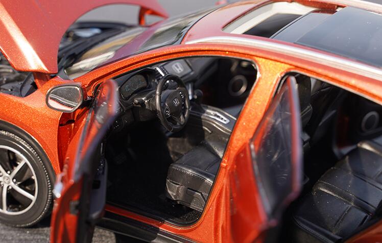 Original factory Diecast scale HONDA HR-V VEZEL 2019 alloy simulation car model for gift, toys