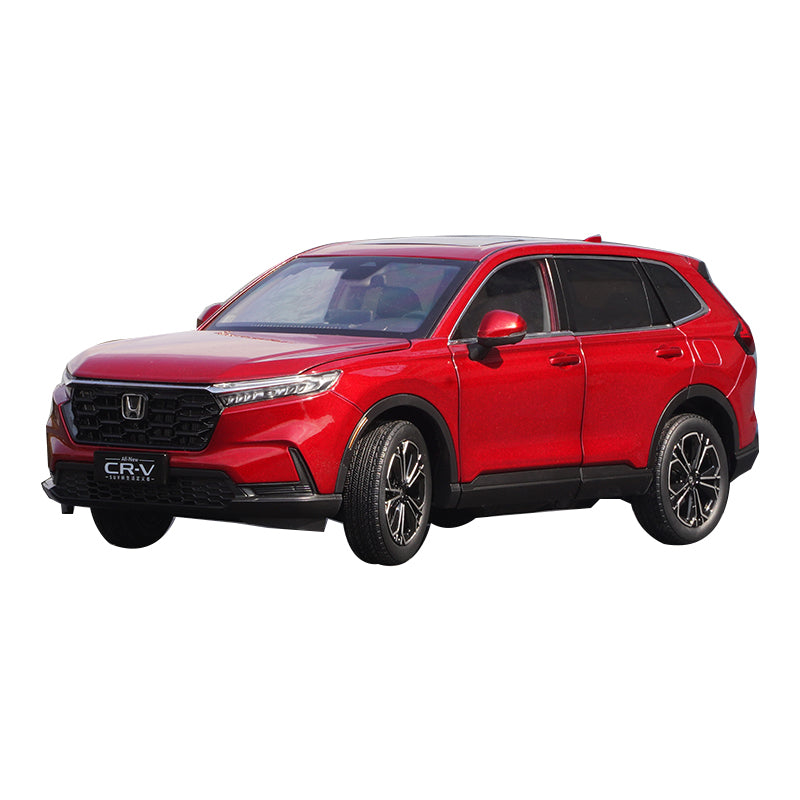 Original factory 1:18 Honda CRV model 2023 new CR-V SUV alloy car model for gift, collection