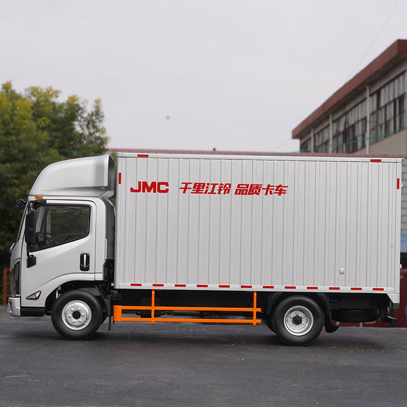 Original facotry 1:18 Jiangling JMC Kaiyun diecast scale van light truck alloy model for gift