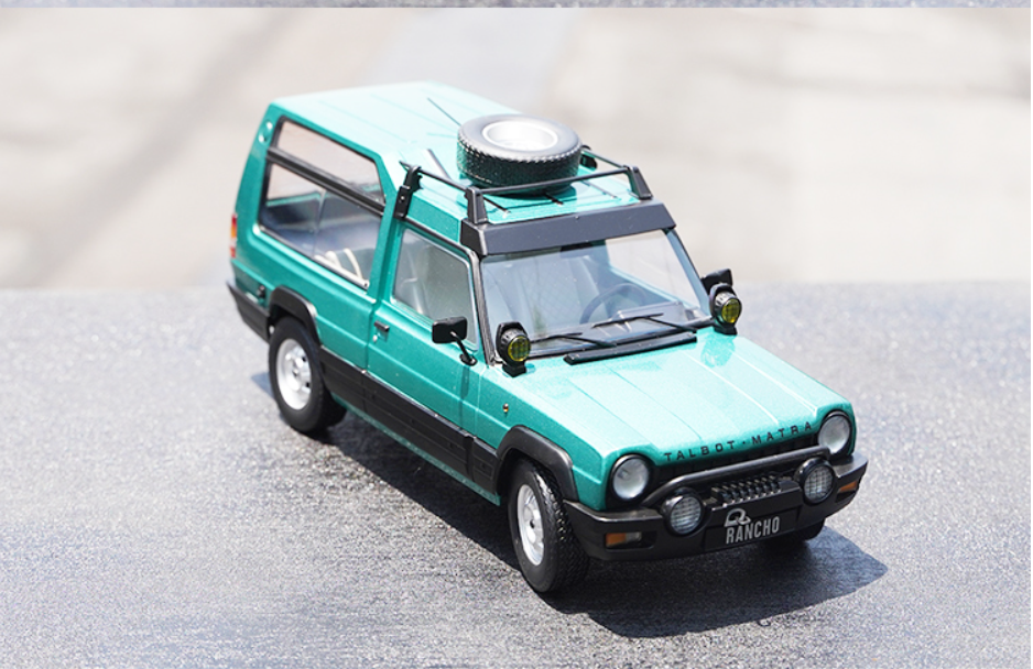 1:18 KK-scale Talbot Matra Rancho X Original Land Rover classic alloy scale car model for birthday gift