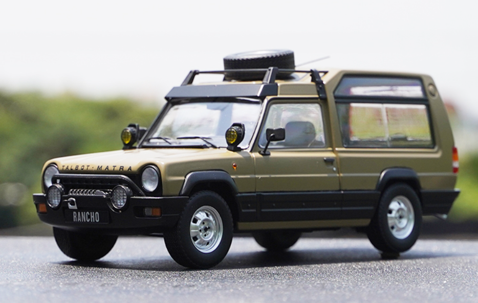 1:18 KK-scale Talbot Matra Rancho X Original Land Rover classic alloy scale car model for birthday gift