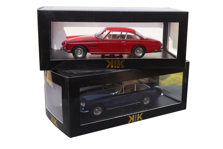 Original high classic 1:18 KK Ferrari 330 GT 2+2 1964 alloy simulation car model for gift, coolection