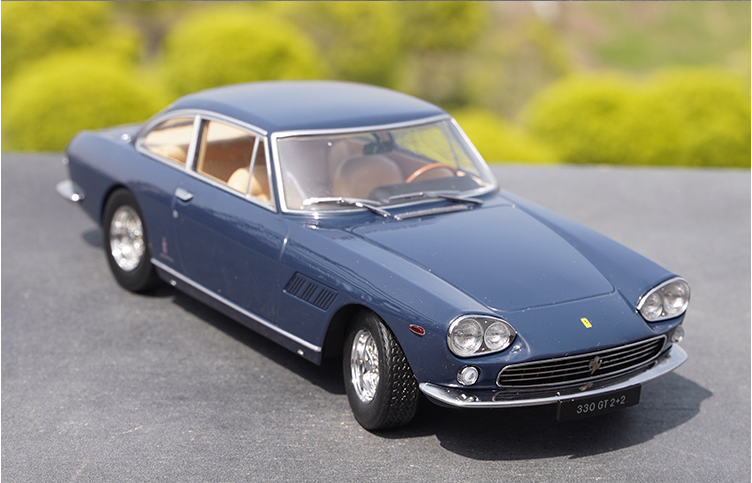 Original high classic 1:18 KK Ferrari 330 GT 2+2 1964 alloy simulation car model for gift, coolection