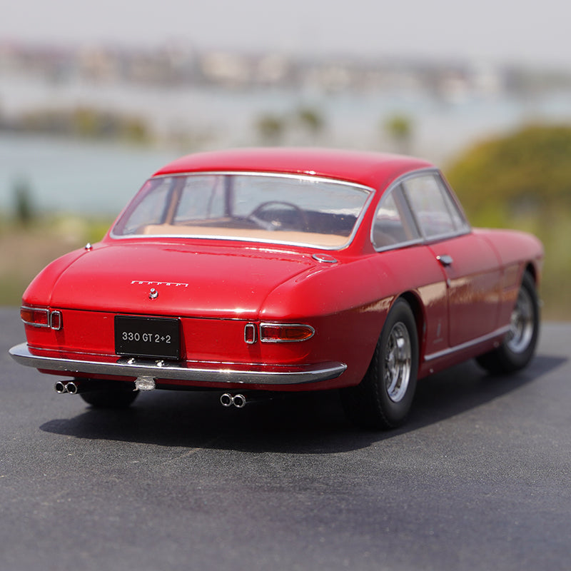 Original high classic 1:18 KK Ferrari 330 GT 2+2 1964 alloy simulation car model for gift, coolection