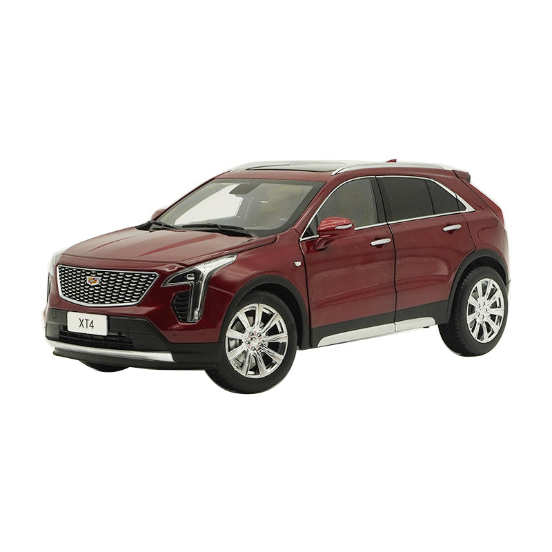 1:18 SAIC GM Cadillac XT4 2022 Diecast SUV scale car model for gift, collection