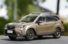 Original factory 1:18 Subaru Forester 2015 version classic simulation alloy car model for gift, toys