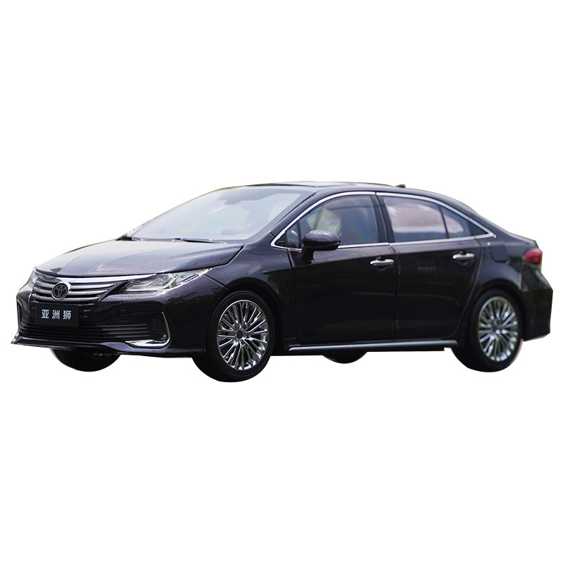 1:18 TOYOTA Asian Lion Model TOYOTA ALLION 2021 simulation alloy car model for gift, collection