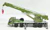 1:50 XCMG QY50KJ 50 tons Crane Model, army green crane model