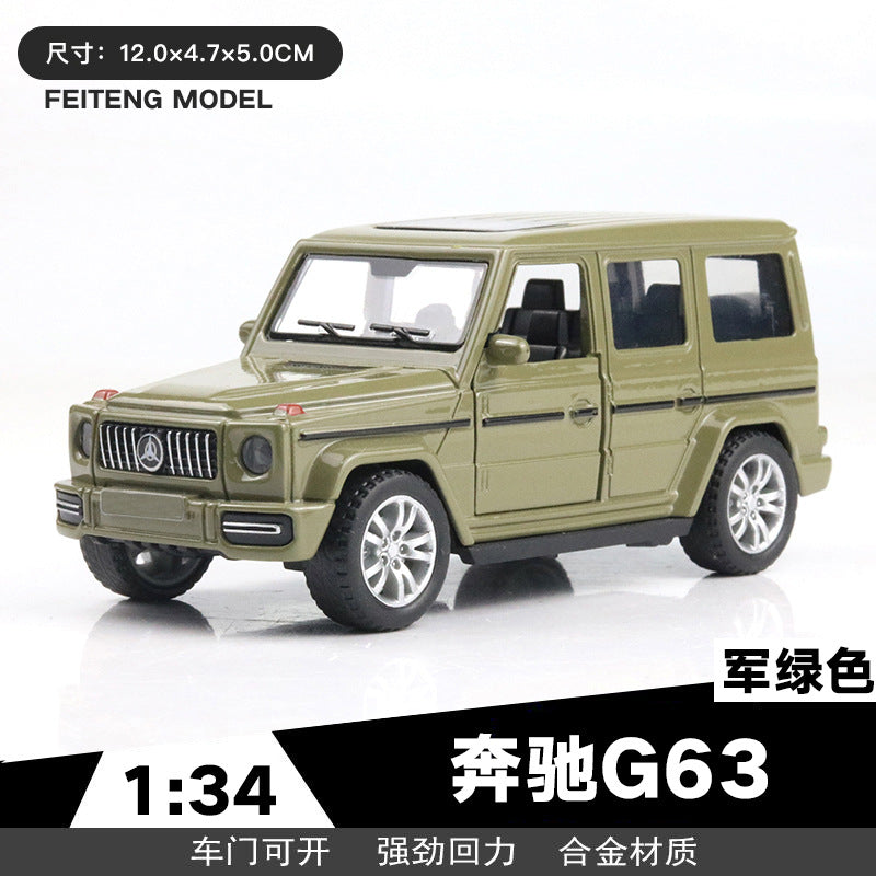 High quality 1:34 Benz G63 toy car model