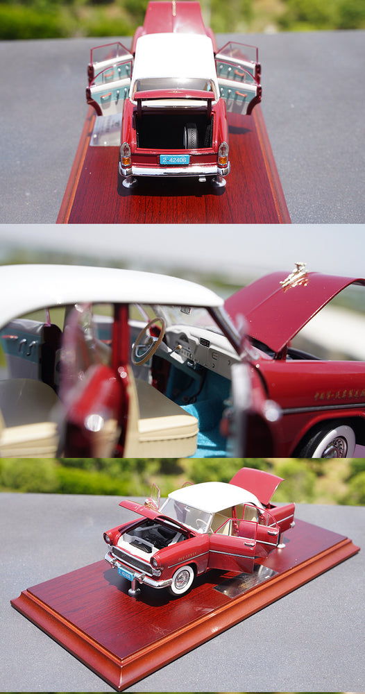 Original factory 1:24 Century Dragon FAW CA71 Dongfeng Jinlong diecast  alloy car model for gift,collection