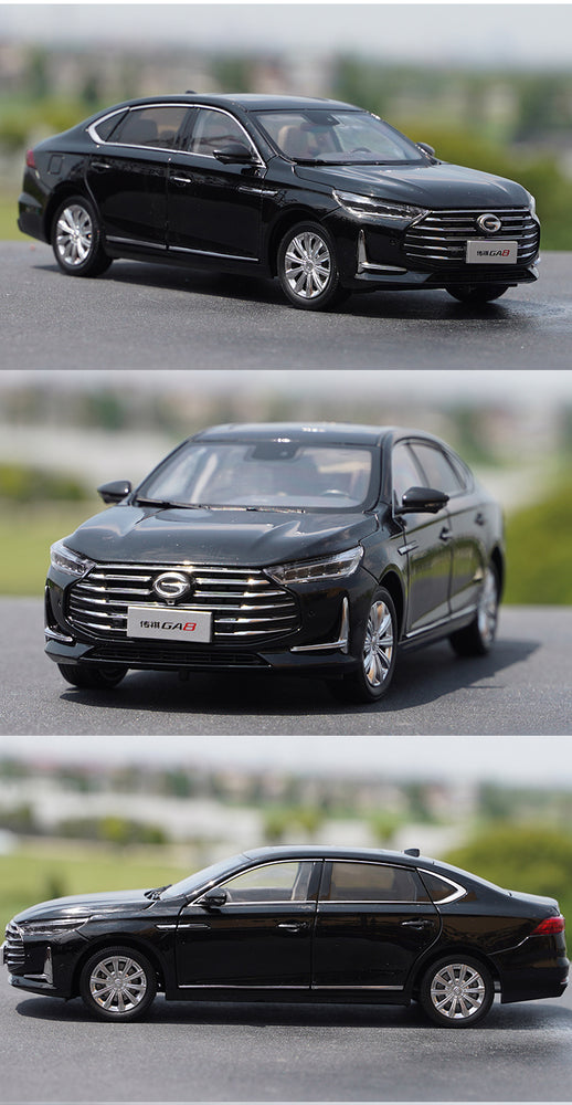 Original factory 1:24 GAC Trumpchi GA8 2020 diecast car model for gift, collection