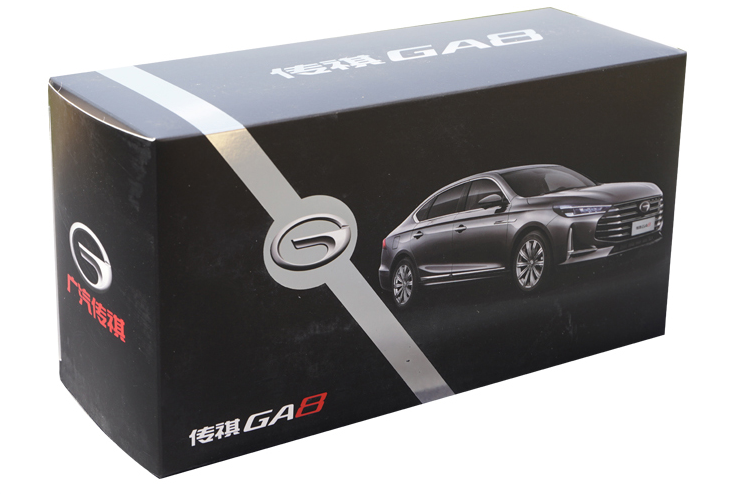 Original factory 1:24 GAC Trumpchi GA8 2020 diecast car model for gift, collection