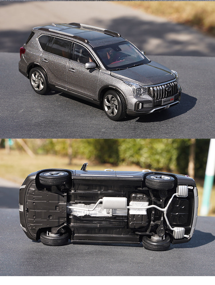 Original factory 1:24 GAC Trumpchi GS8S Trumpchi 2021 diecast off-road car alloy miniature model for gift, toys