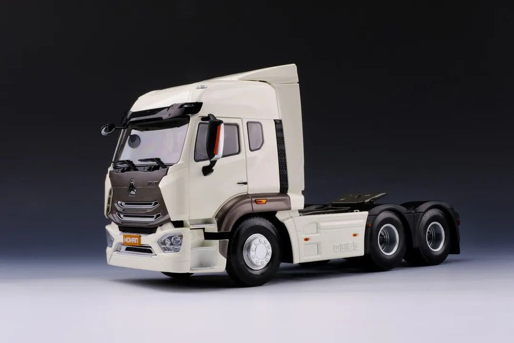 Authentic high quality 1:24 New Sinotruk Hohan N7X N7 tractor trailor alloy scale model fo