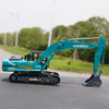 Original factory Blue 1:35 SUNWARD SWE500ES Large excavator alloy model for gift, collection