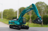 Original factory Blue 1:35 SUNWARD SWE500ES Large excavator alloy model for gift, collection