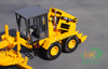 Original factory 1:35 Tiangong PY200G diecast grader truck model, zinc alloy construction model for toy, gift