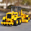 Original factory 1:35 Tiangong PY200G diecast grader truck model, zinc alloy construction model for toy, gift