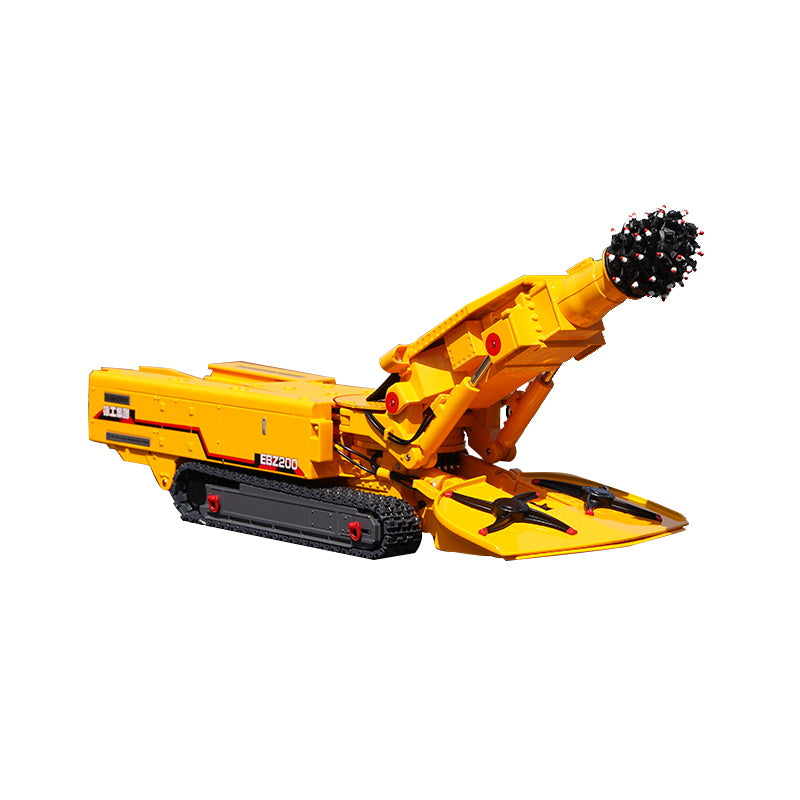 Original facotry 1:35 XCMG EBZ200 Diecast roadheader rotary drilling rig model alloy construction machinery scale miniature for promotion gift