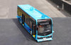 original factory 1:36 Foton BJ6129EVCA new energy pure electric diecast bus model alloy bus model miniature for sale