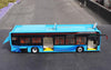 original factory 1:36 Foton BJ6129EVCA new energy pure electric diecast bus model alloy bus model miniature for sale