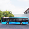 original factory 1:36 Foton BJ6129EVCA new energy pure electric diecast bus model alloy bus model miniature for sale