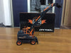 RARE UH8137 1 50 Doosan Dx140w Wheeled Excavator Diecast Toy Model Black Editon