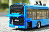 Authentic 1:42 Yutong ZK5180C diecast Trolley bus models BRT scale bus models for gift