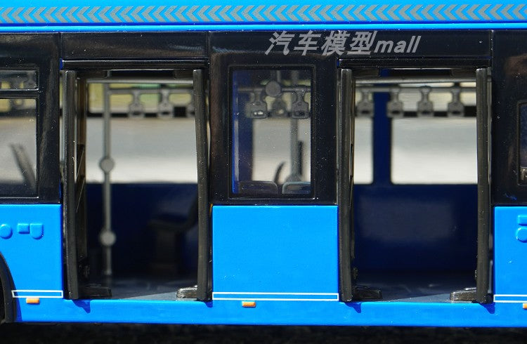 Authentic 1:42 Yutong ZK5180C diecast Trolley bus models BRT scale bus models for gift