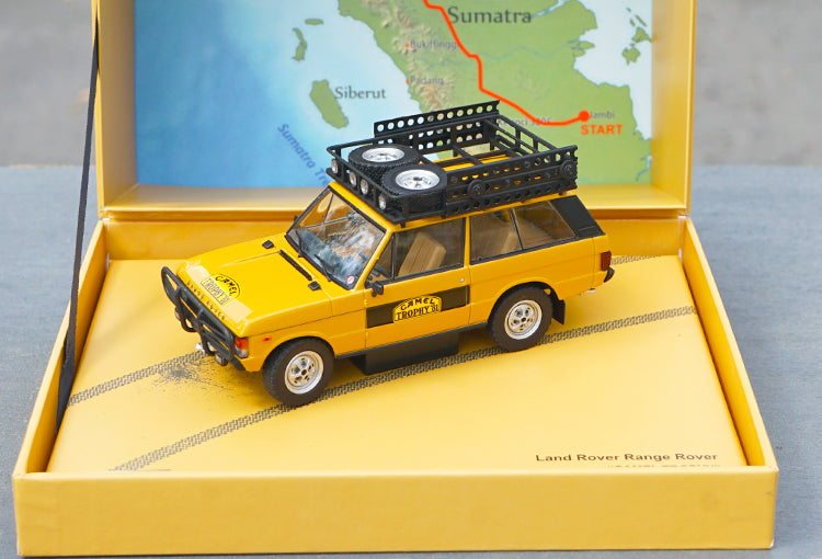 Original factory 1/43 AR Range Rover Camel Cup 1981 Sumatra Diecast Racing alloy car model for gift