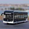 Original factory 1:43 Geely C12E pure electric 12-meter diecast city bus model alloy passenger bus model