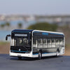 Original factory 1:43 Geely C12E pure electric 12-meter diecast city bus model alloy passenger bus model