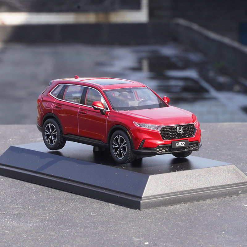 Original factory 1:43 Honda CRV model 2023 alloy car model for promotional gift, toys