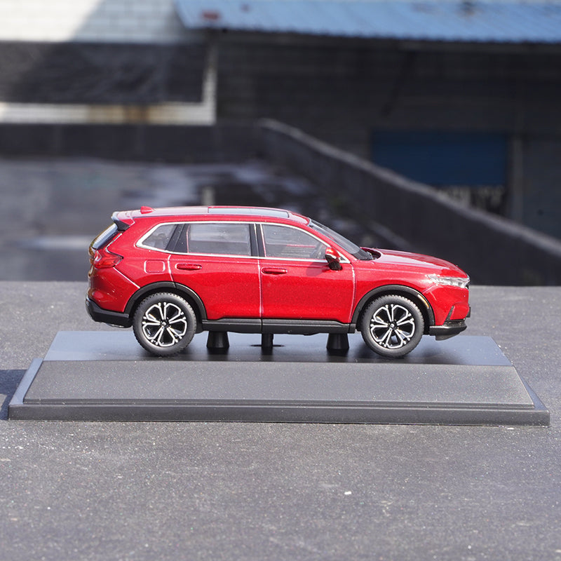 Original factory 1:43 Honda CRV model 2023 alloy car model for promotional gift, toys