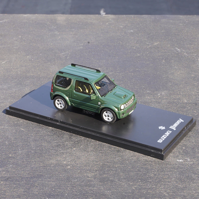 Origial factory 1:43 Suzuki Jimny Sunyork&MC diecast green car model for gift