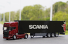 Original factory Diecast 1:50 SCANIA truck model alloy SCANIA R730 semi container European truck model for gift