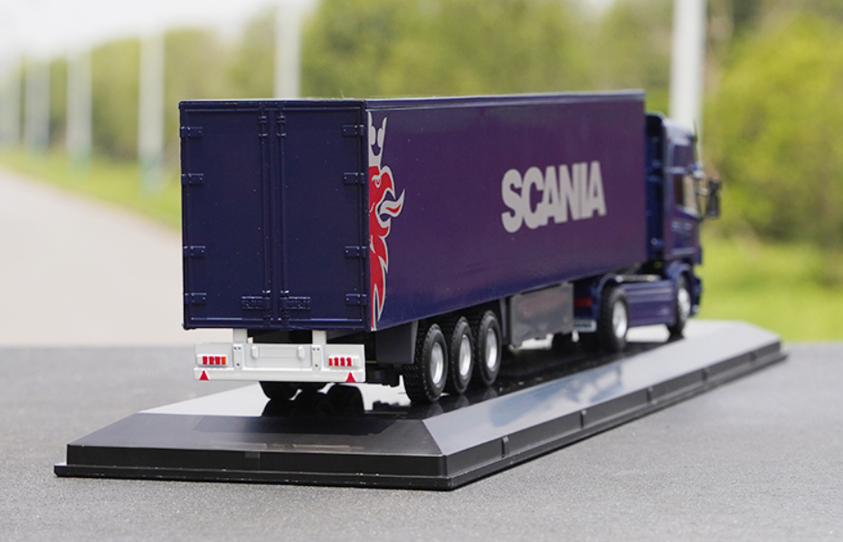 Original factory Diecast 1:50 SCANIA truck model alloy SCANIA R730 semi container European truck model for gift