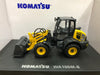 UH8145 1:50 Komatsu WA100M-8 Diecast scale wheel loader model forklift engineering universal Hobbies alloy model