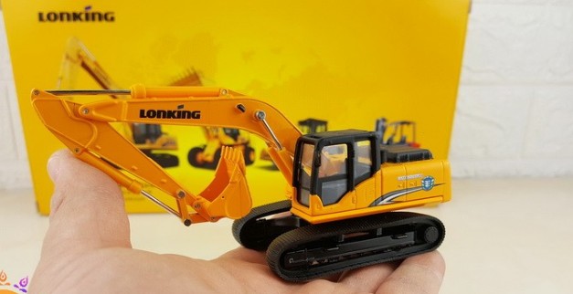 Original factory authentic 1:64 Diecast LONKING CDM6225H excavator model for gift, collection