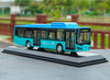 Original factory 1:64 BYD K9  K8 pure electric diecast bus model for toy gift