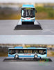 Original factory 1:64 BYD K9  K8 pure electric diecast bus model for toy gift