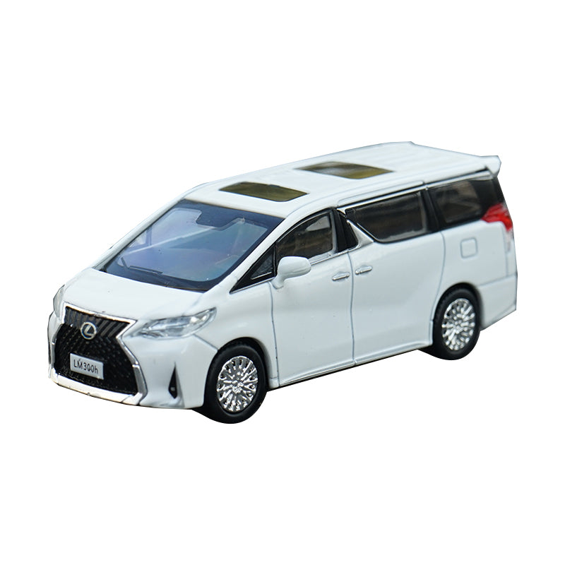 Original factory 1:64 Lexus DCT LM300 diecast Nanny car model small scale alloy commercial MPV toy model