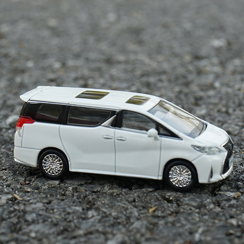 Original factory 1:64 Lexus DCT LM300 diecast Nanny car model small scale alloy commercial MPV toy model