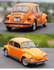 Original factory 1:18 NOREV VW 1973 1303  Beetle orange diecast vintage car model for gift, collection, promotion